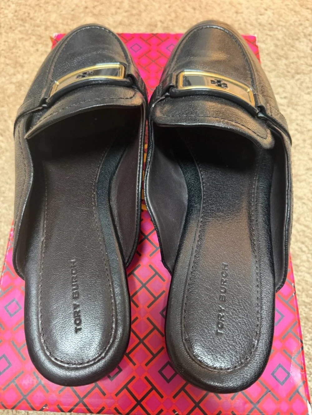 Tory Burch Mules - Perfect Black